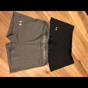 Under Armour spandex shorties
